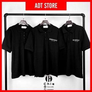Xả kho - áo polo hoạ tiết phản quang essentials fog thời trang nam nữ