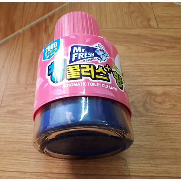 Bộ 3 Chai thả bồn cầu làm sạch diệt khuẩn Mr.Fresh Hàn Quốc hương hoa ly