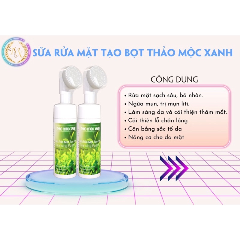 sữa rửa mặt 𝐓𝐇𝐀̉𝐎 𝐌𝐎̣̂𝐂 𝐗𝐀𝐍𝐇 5 lọ