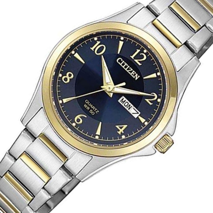 Đồng Hồ Nữ Citizen Dây Thép Không Gỉ EQ0595-55L - Mặt Xanh