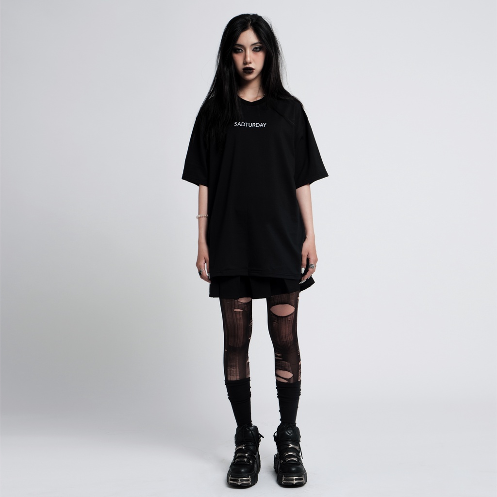 ÁO THUN BASIC SADTURDAY *BLACK*