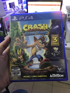 Game ps4 Crash Bandicoot ( đĩa cũ)