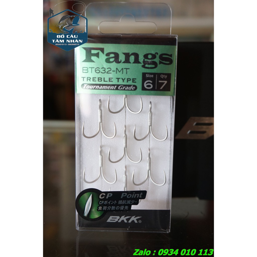 01 hộp lưỡi 3 tiêu BKK Fangs BT632-MT