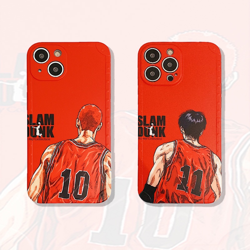 Ốp Điện Thoại Mềm In Hình SLAM DUNK Cho iPhone 14 Pro Max 13 11 12 Pro Max Xs Max XR