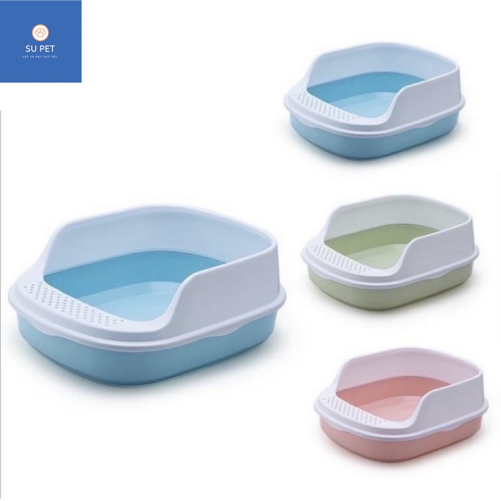 Chậu đựng cát vệ sinh cho chó mèo + tặng kèm xẻng CÓ ẢNH THẬT