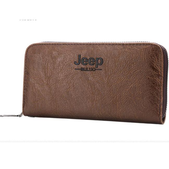 Ví cầm tay Jeep Buluo da PU, vì Clutch Nam