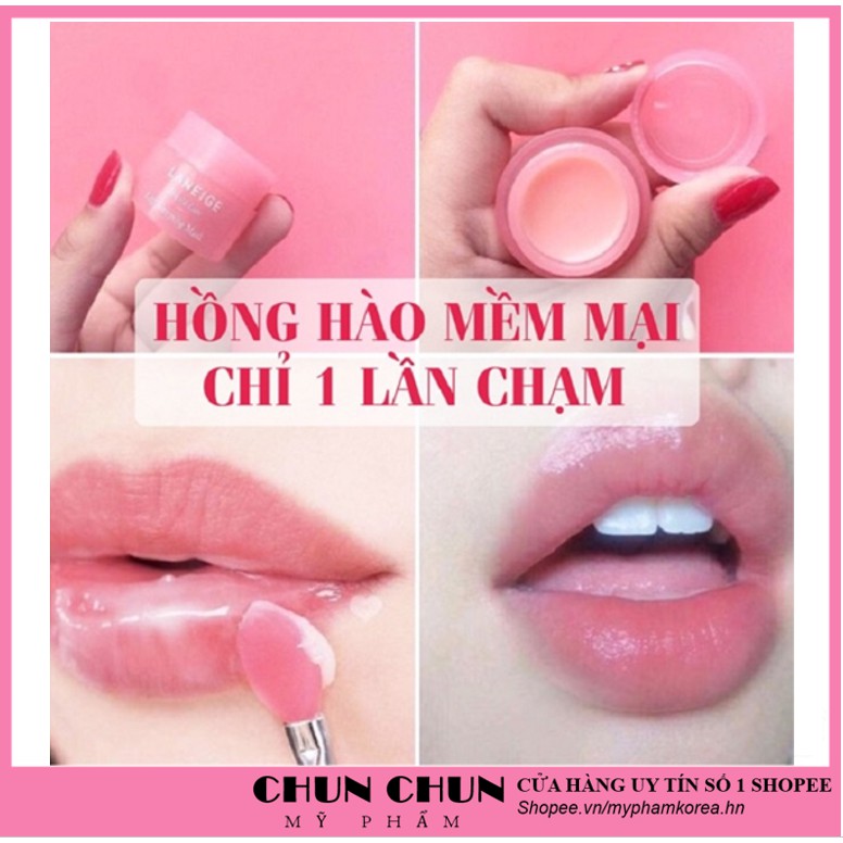 Mặt nạ dưỡng môi Laneige Full 3g Hương Cherry Hàn Quốc