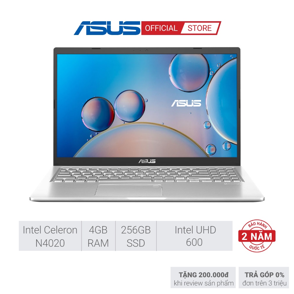 Laptop ASUS Vivobook X515MA-BR481W Celeron N4020 4GB 256GB 15.6 HD UHD 600