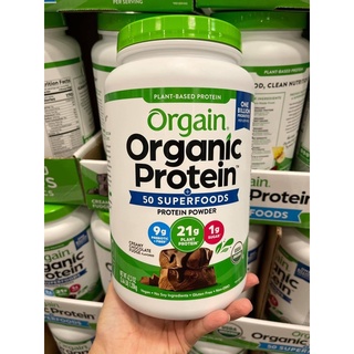 Bột protein organic hương Socola của Mỹ 1242g
