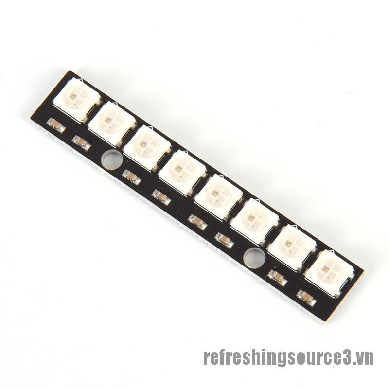 Bảng Mạch Điều Khiển Đèn Led 8 Kênh Ws2812 5050 Rgb Màu Đen Cho Arduino > Ref3