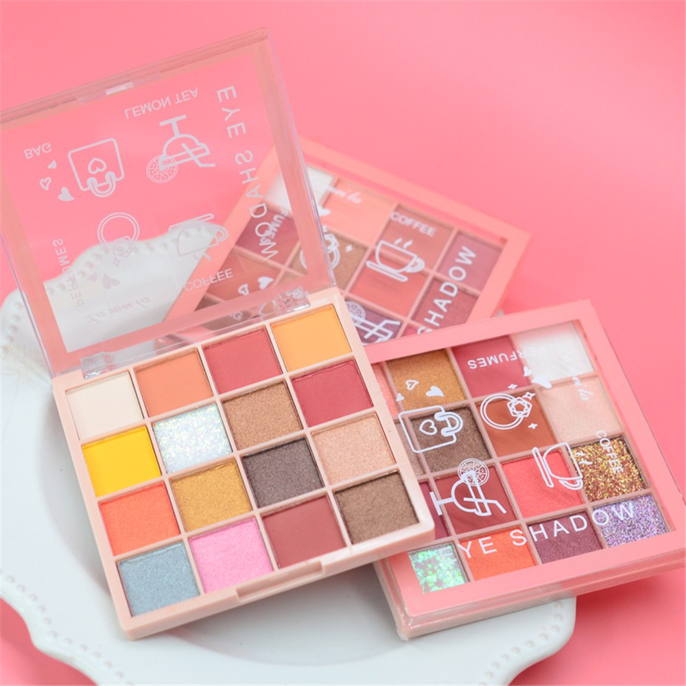 Bảng Phấn Mắt 16 Màu Sắc Hiệu Ứng Lì / Ánh Nhũ Dành Cho Người Mới Bắt Đầu | BigBuy360 - bigbuy360.vn