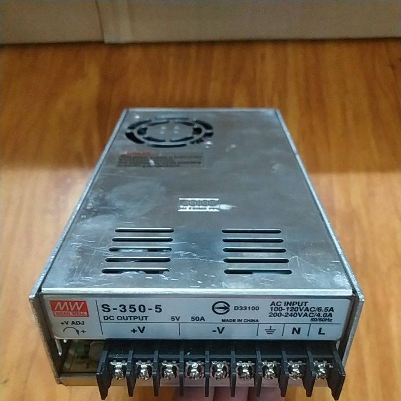 NGUỒN Meanwell 5V-5A 5V-10A 5V-20A  5V - 26A 5V-60A . tháo máy.