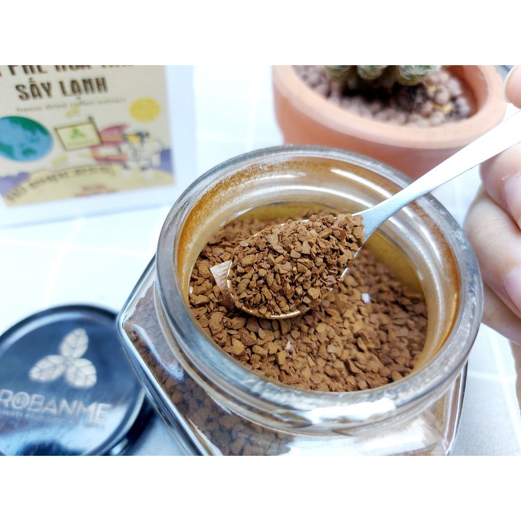 Cà phê Đắk Lắk Hòa tan Nguyên chất Sấy lạnh Buôn Mê