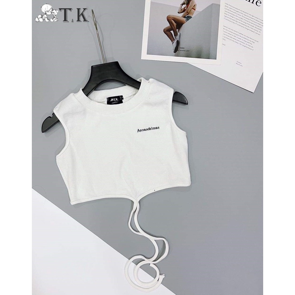 (Loại 1) Thời trang trẻ em - Áo thun cho bé gái sát nách, thun 100% cotton mát mẻ - SockiMall (MS: 210572)