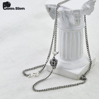 Dây Chuyền Nữ Xích Vương Hậu Chất Liệu Bạc Thái Cao Cấp Thương Hiệu Ganes Silver