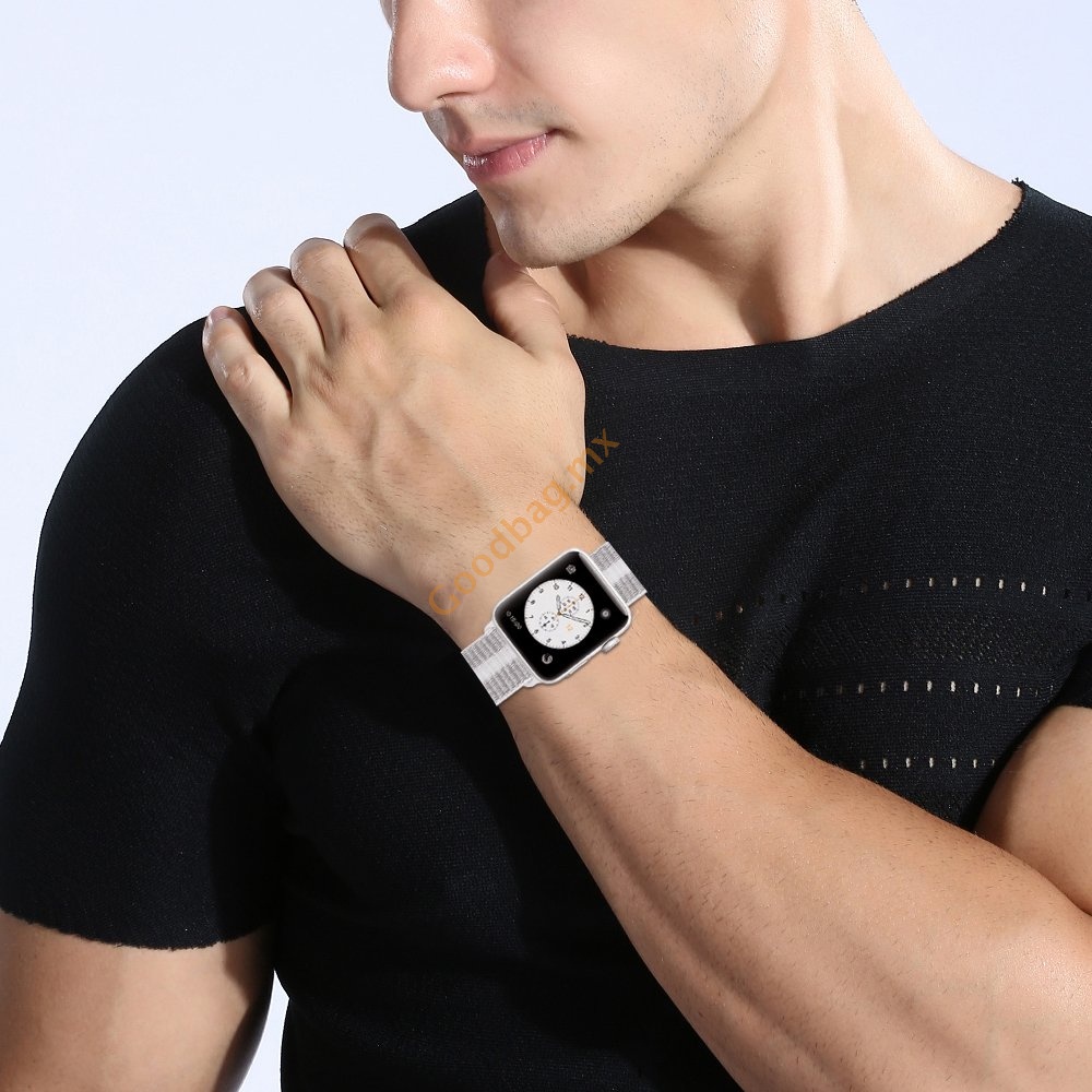 Dây Nylon Đeo Đồng Hồ Apple 44mm 40mm 41mm 45mm 38mm 42mm Series 7 5 4 3 SE 6