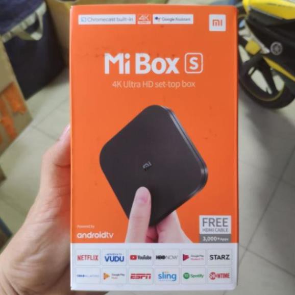 Android Tivi Box Xiaomi Mibox S ( MDZ-22-AB) Bản Quốc Tế- Hãng phân phối chính thức