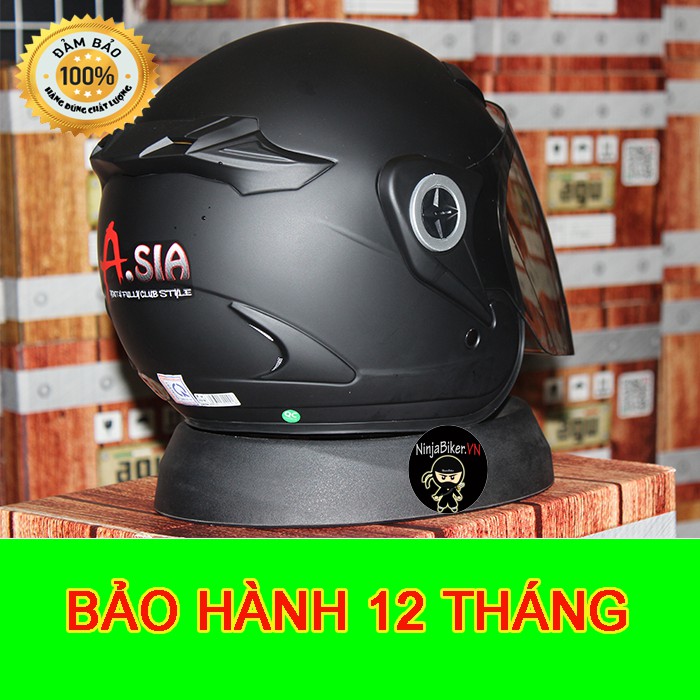 Mũ bảo hiểm Asia M168 Chính hãng Tặng găng tay 5.11