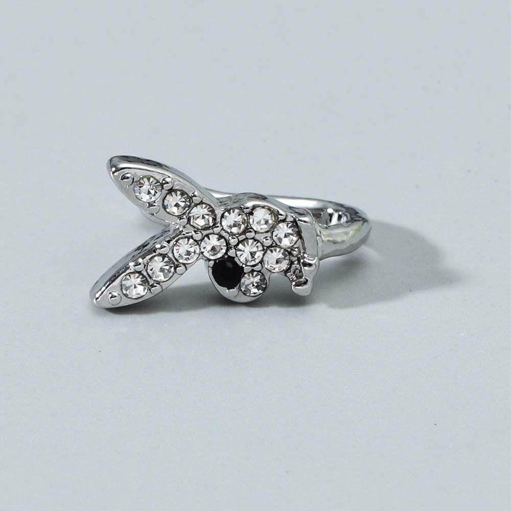 Nhẫn Mũi Giả DWAYNE|Hoa Hồng Màu Sắc Tươi Sáng|Túi Xách Màu Sắc Đơn Giản Thời Trang Cho Nữ|Khuyên MũI HìNh Thỏ ĐíNh Kim Cương Giả