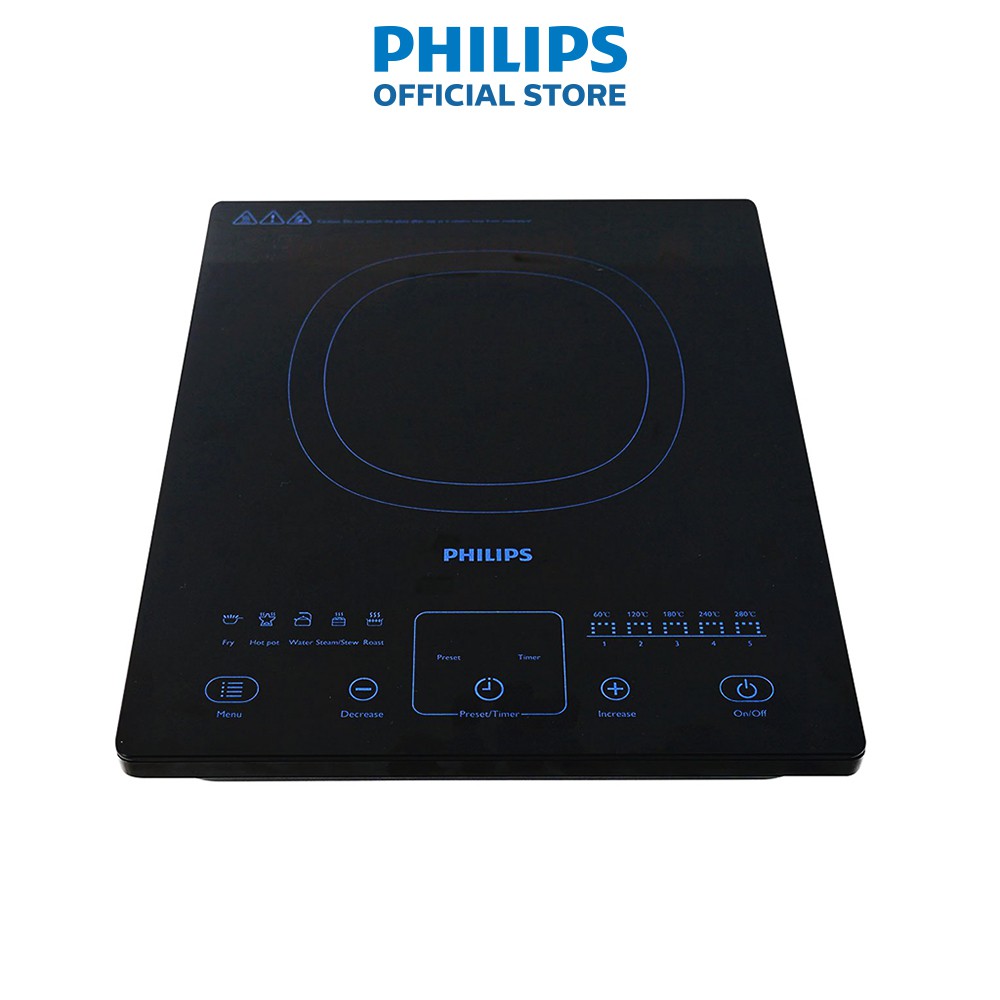 Bếp Điện Từ Philips HD4911 2100W Cảm Ứng - Hàng Chính Hãng