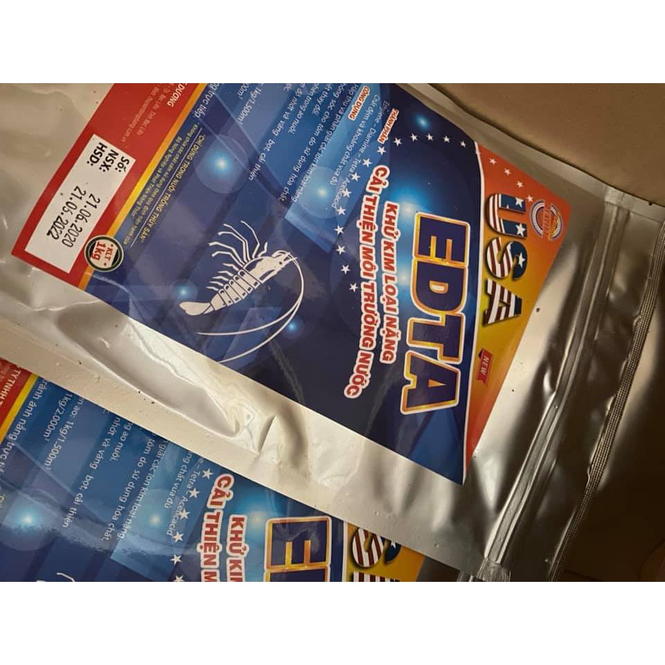 HẠ PHÈN KHỬ KIM LOẠI NẶNG TRONG AO NUÔI '' EDTA USA ''