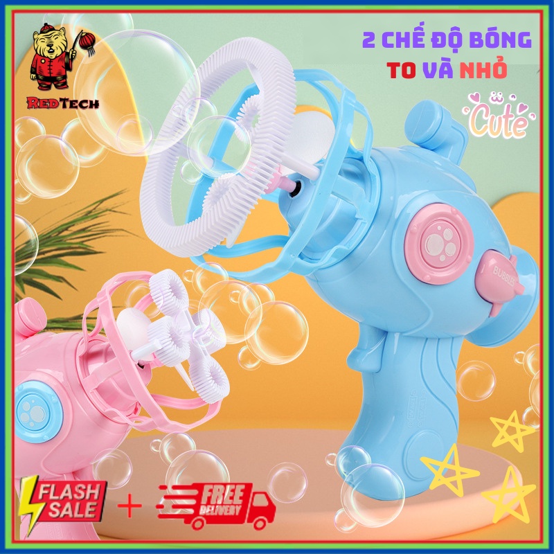 Súng bắn bong bóng 2 chế độ RedTech