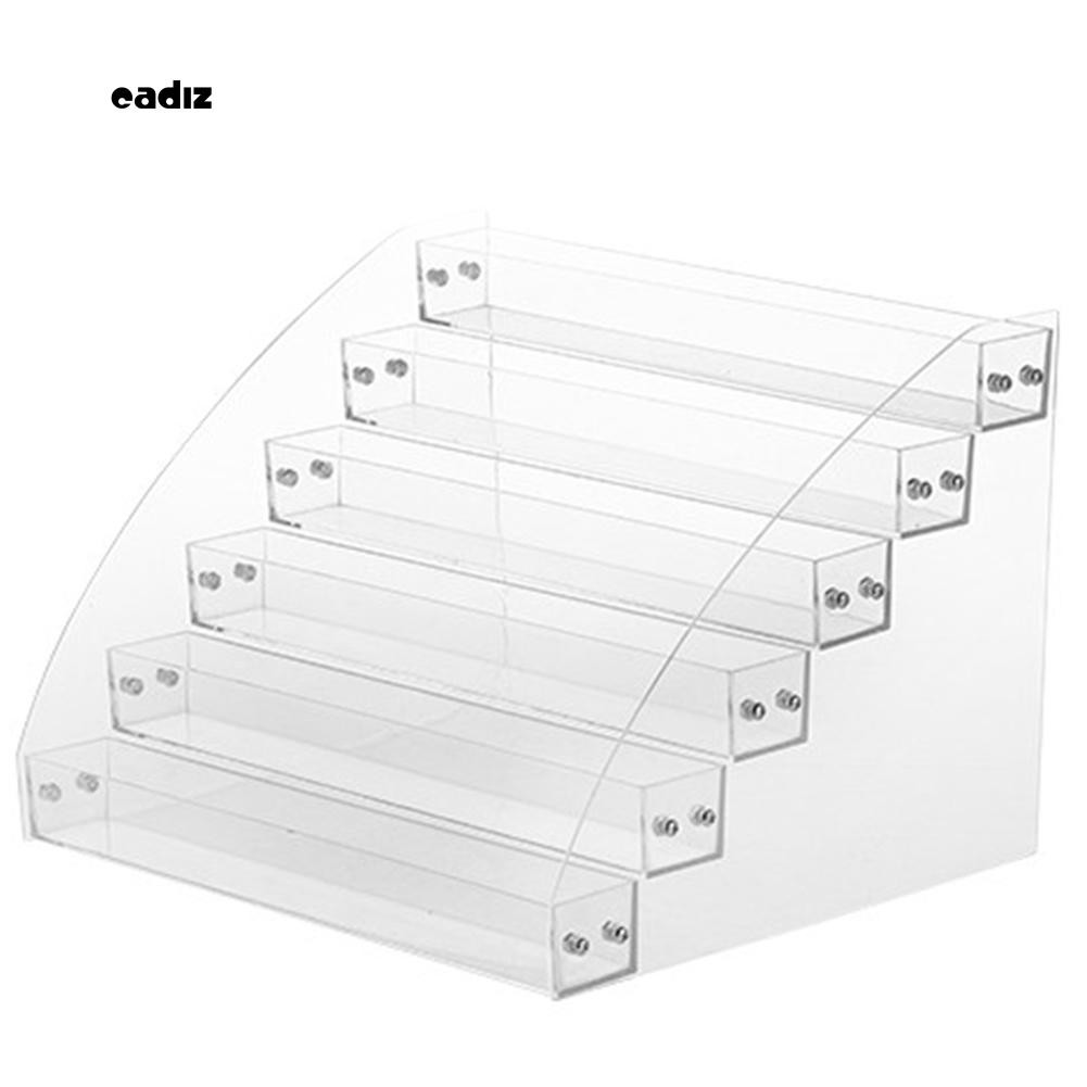 Kệ đựng sơn móng tay bằng nhựa trong suốt nhiều tầng