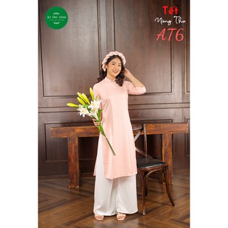 [Mã AT6] Áo Dài Lụa Tây Thi Hồng