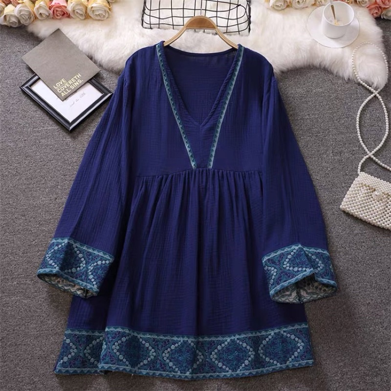 Đầm thô kiểu baby doll hàng