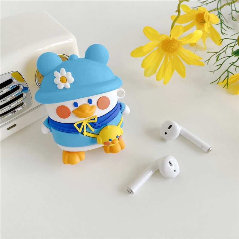 IPHONE Vỏ Đựng Bảo Vệ Hộp Sạc Tai Nghe Airpods 1 / 2 Airpods Pro Dễ Thương F1-7