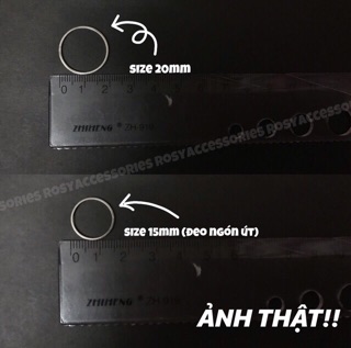 ROSY - NHẪN TRÒN BASIC V BTS (ẢNH THẬT Ở SAU!!!)