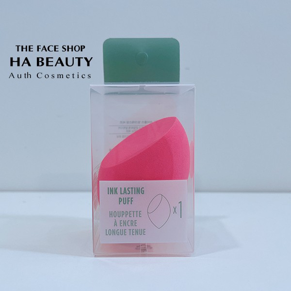 (AUTH_Korea)Bông Mút Trang Điểm Siêu Mịn INK LASTING PUFF The Face Shop