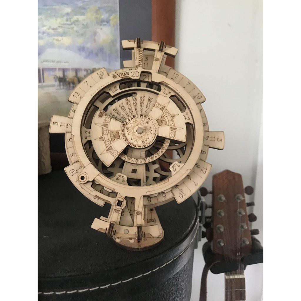Mô Hình 3D Gỗ Robotime Lịch Vạn Niên  LK201