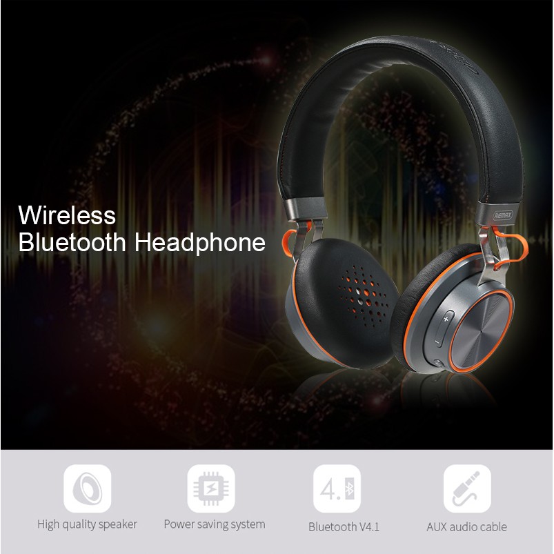 TAI NGHE REMAX RB 195HB KẾT NỐI BLUETOOTH 4.1 Hàng chuẩn