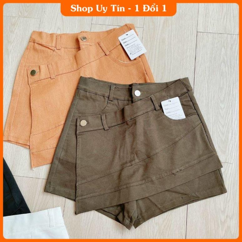 [GIÁ TỐT] CHÂN VÁY KAKI CHÉO TÀ XINH ĐẸP ╭( ･ㅂ･)و ))) -IB | BigBuy360 - bigbuy360.vn