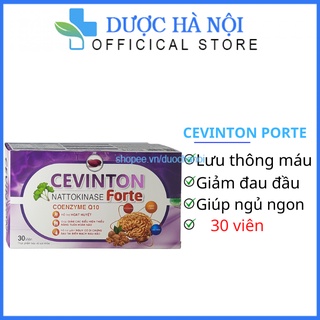 Cevinton nattokibase forte- hộp 30 viên