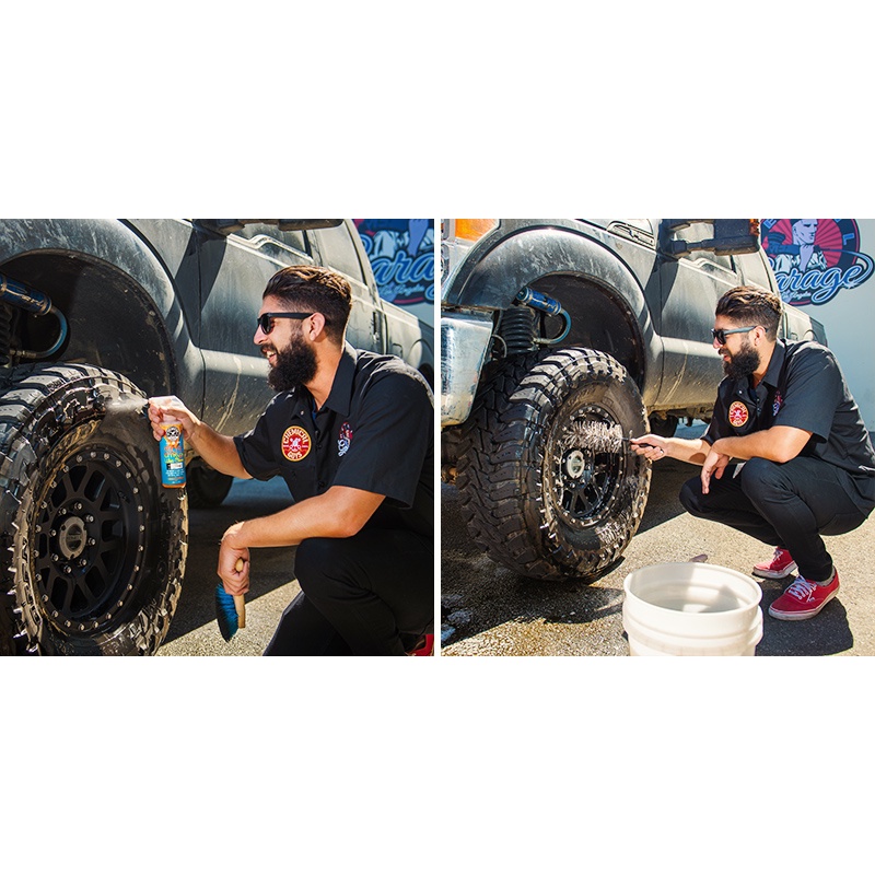 Gel TẨY MÂM - LAZANG thương hiệu  CHEMICAL GUYS STICKY GEL CITRUS WHEEL CLEANER- Mỹ - 473ml