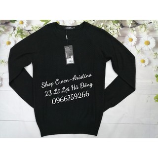 [OWEN SALE] ÁO LEN ĐEN ALD80474 MẪU MỚI 2019 GIẢM GIÁ.