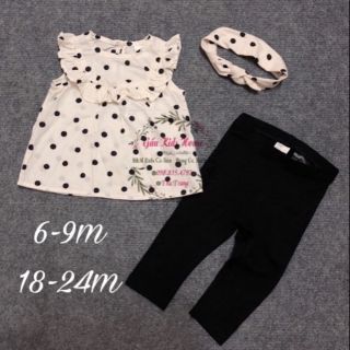 Set bộ quần áo H&M cho bé gái