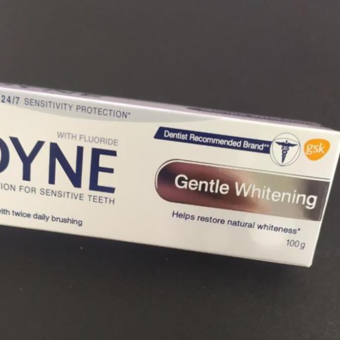 Kem đánh răng Sensodyne Gentle Whitening 100G - Made in Thailan