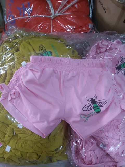 [ FREESHIP 50K] Quần Đùi Bé Gái Cotton Citi 10-24kg.