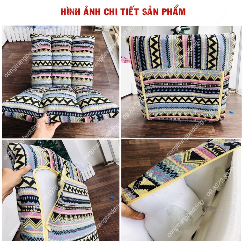 Ghế tựa lưng, Ghế ngồi bệt Tatami kiểu nhật - điều chỉnh 5 cấp độ, Chịu trọng lượng 180kg