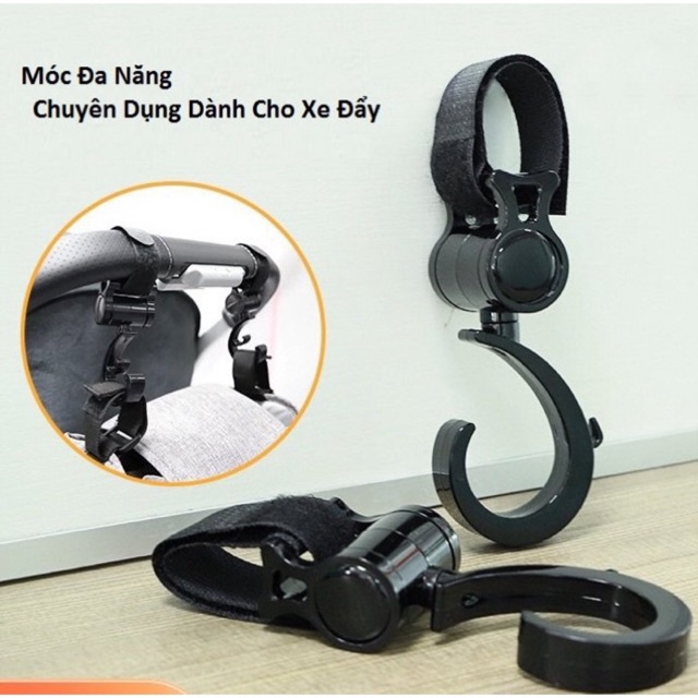 Móc treo đồ chuyên dụng cho xe đẩy nhựa ABS an toàn