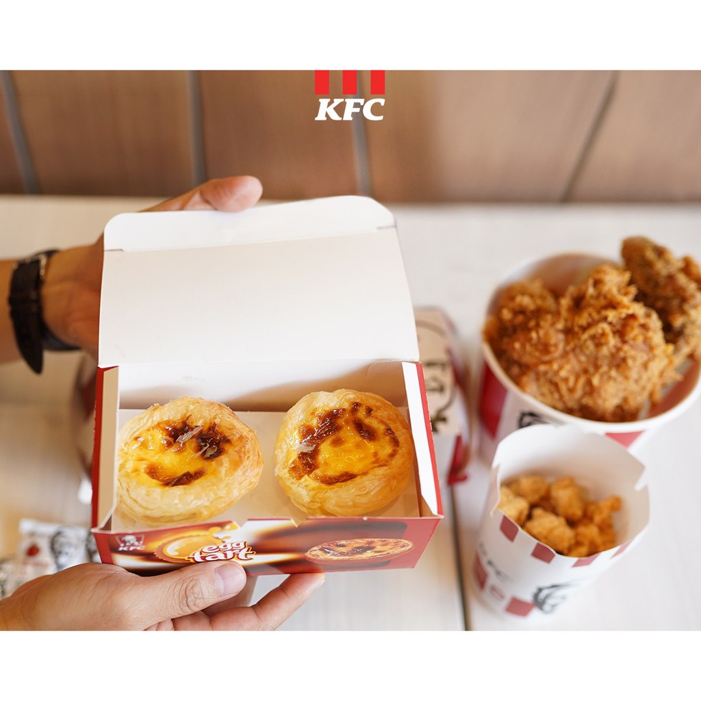 [Toàn Quốc] - Evoucher 01 bánh Tart Trứng tại KFC