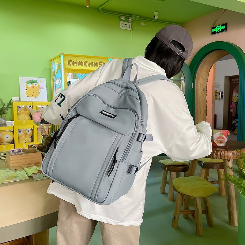 Balo unisex đi học đi làm có ngăn chống trộm phía sau BAG U GN235