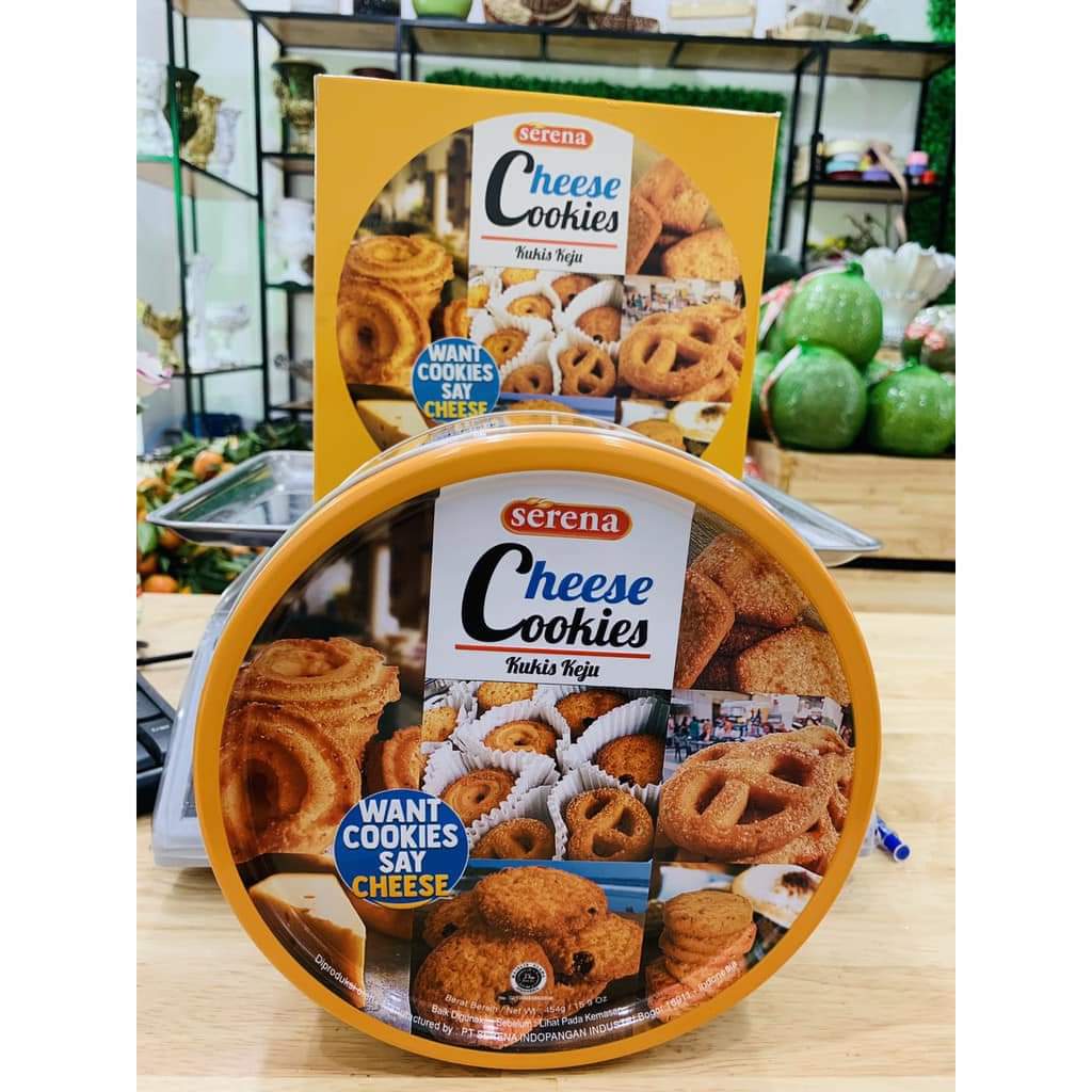 Bánh Quy Phô Mai Serena Cheese Cookies Hộp 454gr