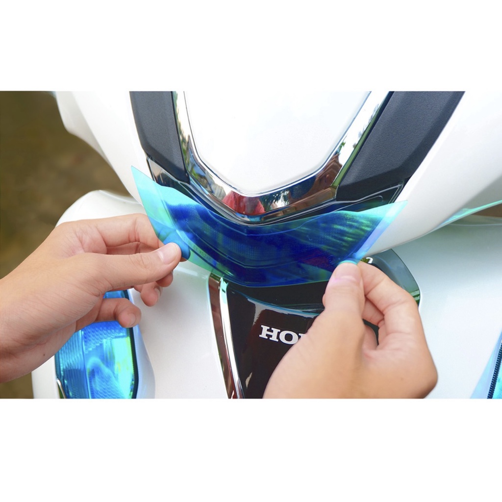 DECAL DÁN ĐÈN XE ĐỔI MÀU CHO HONDA SH 125, 150, 350I, , FILM DÁN TRANG TRÍ LÀM ĐẸP ĐÈN XE SH