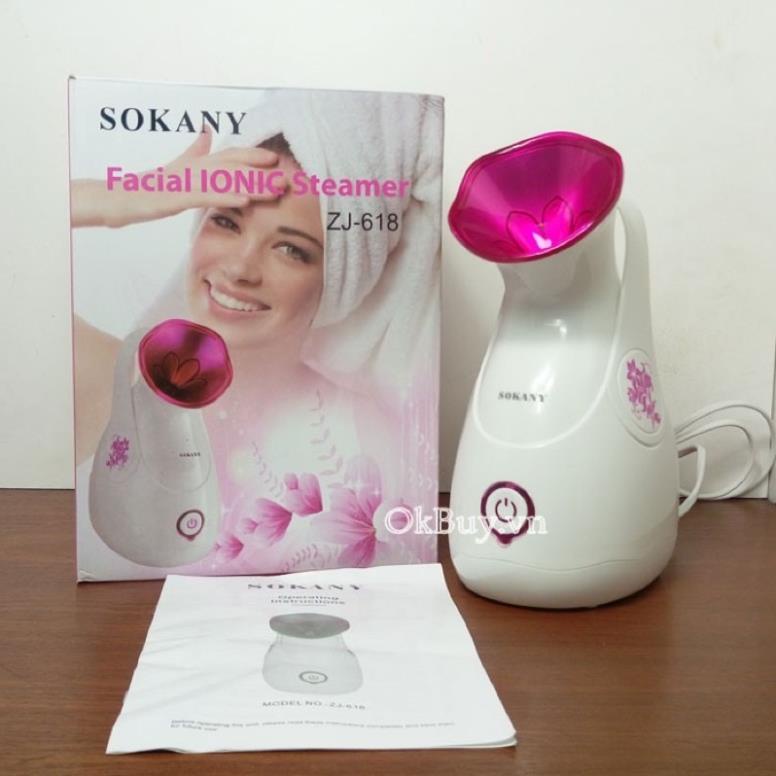 FREESHIPMáy Xông Mặt Sokany ZJ 608