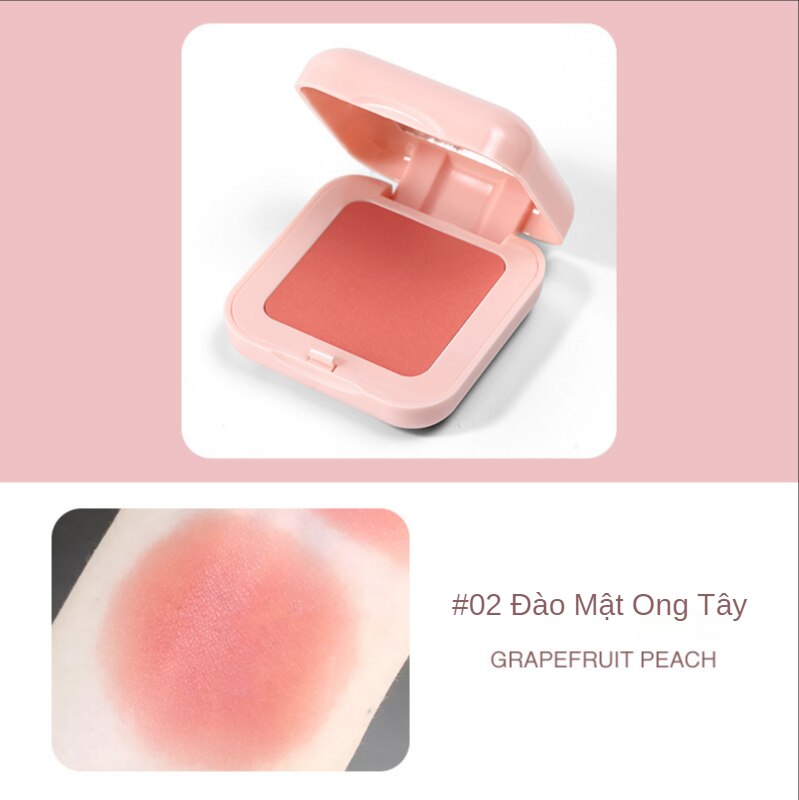 Kẹo má hồng lameila đích thực nude trang điểm mặt trời đỏ nữ tự nhiên màu cam rouge | BigBuy360 - bigbuy360.vn
