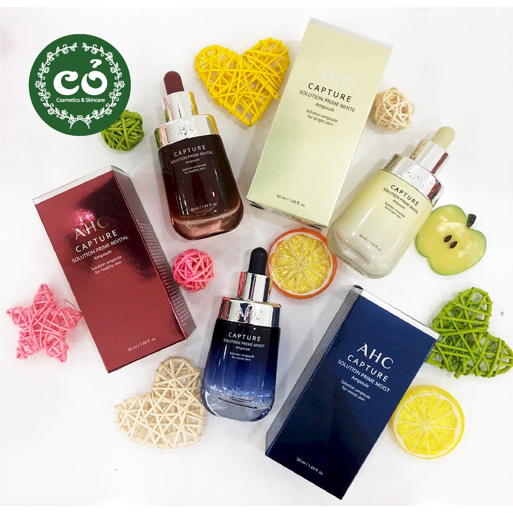 Tinh Chất Dưỡng Ẩm Trắng Da Chống Lão Hóa AHC Capture Solution Prime Ampoule 50ml | BigBuy360 - bigbuy360.vn